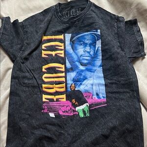 Vintage Black Ice Cube Graphic Tee